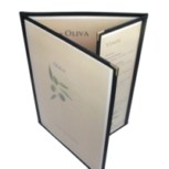 Duo Plastic Menu Holder